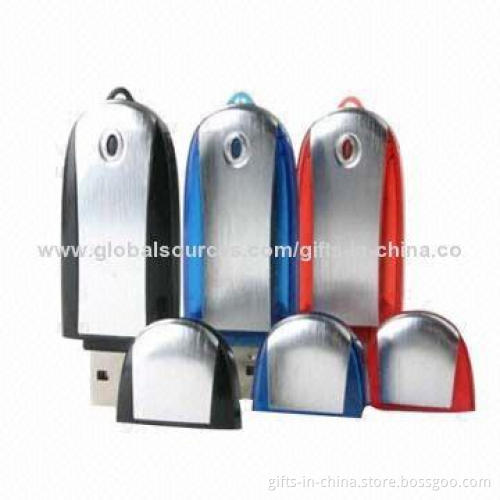 Metal 4GB USB Flash Drives, Customized Imprinted Logos and Free Samples Supply